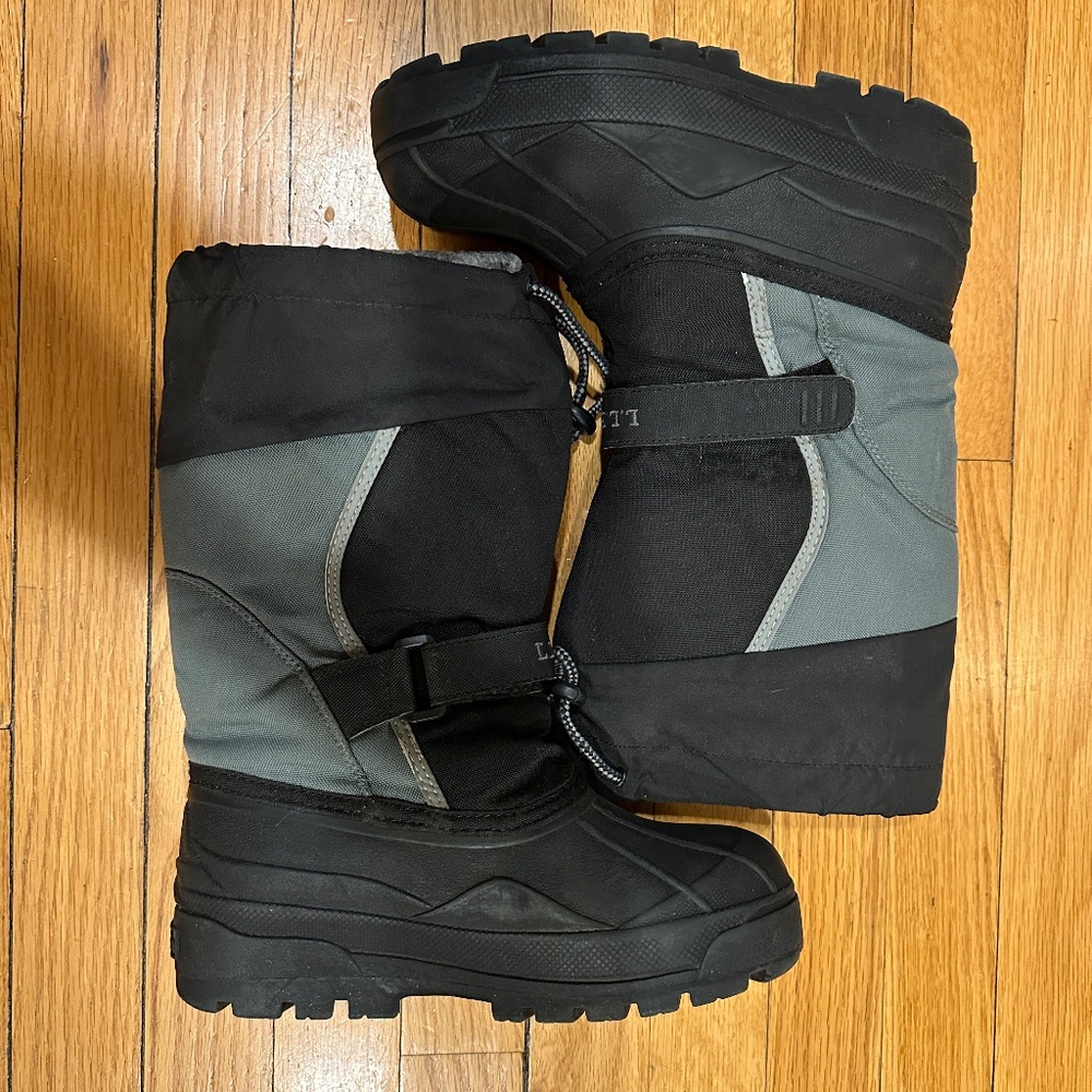 LL Bean Northwoods Kids size 4 Waterproof Winter Boots